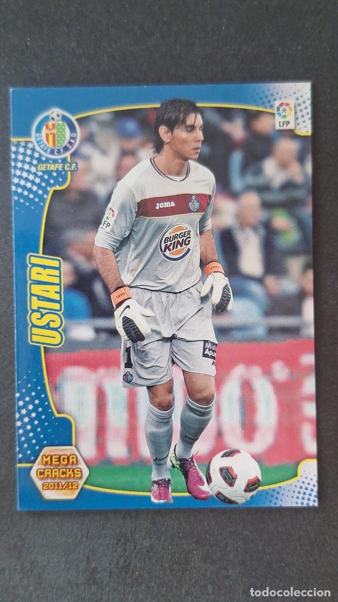 Cromos de f&uacute;tbol: L2 USTARI GETAFE C. F. 93 PANINI MEGACRACKS 2011 2012 11 12