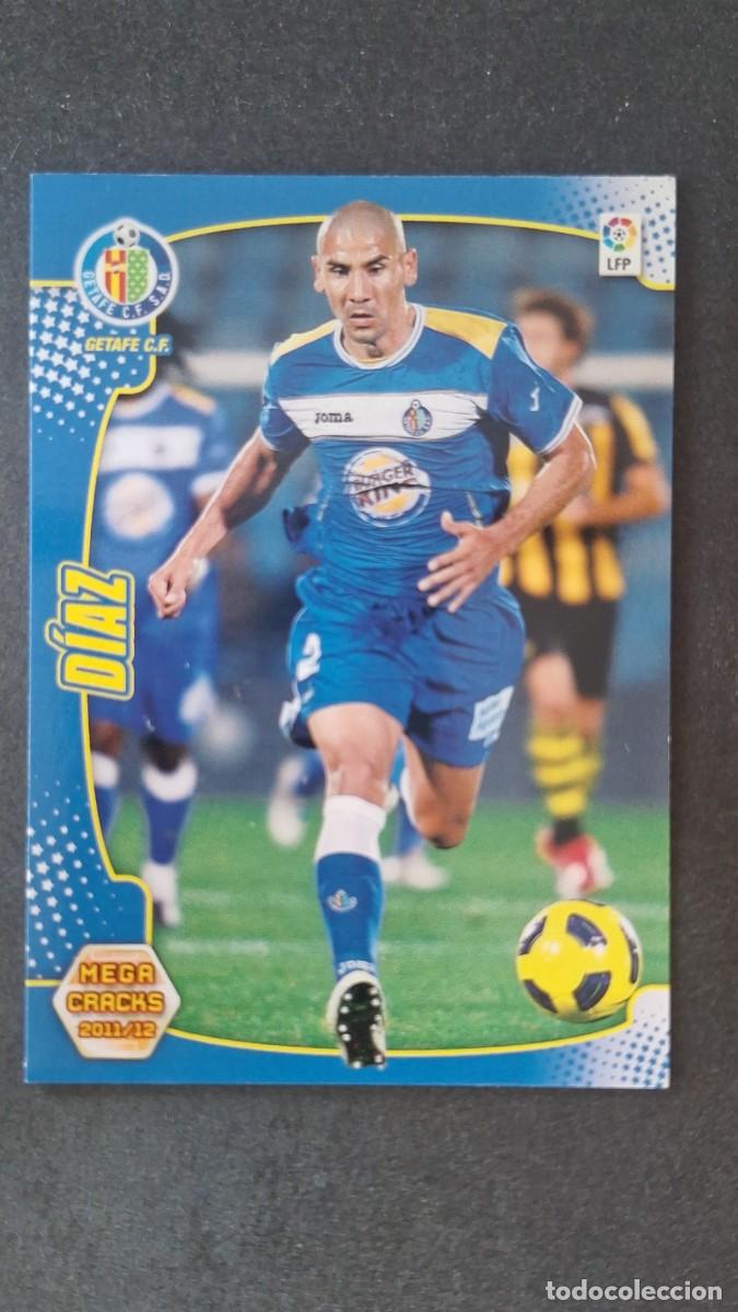 Cromos de f&uacute;tbol: L2 DIAZ GETAFE C. F. 96 PANINI MEGACRACKS 2011 2012 11 12