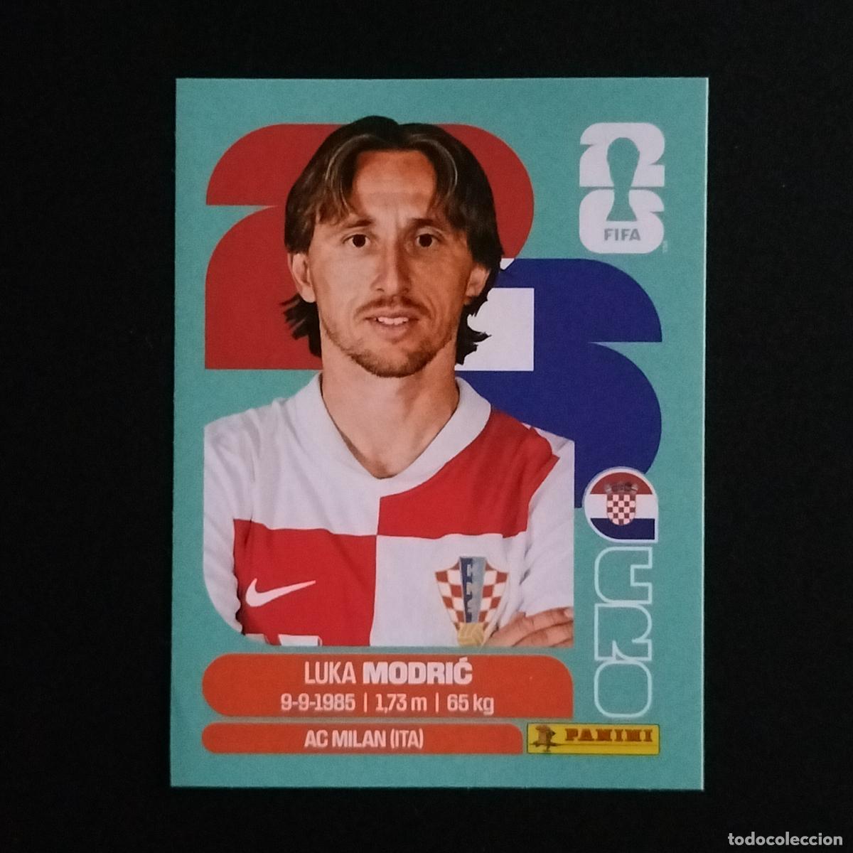 Figurine di Calcio: CRO 9 LUKA MODRIC CROACIA CROMOS STICKER MUNDIAL 26 2026 FIFA WORLD CUP PANINI
