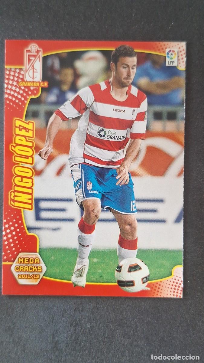 Cartes &agrave; collectionner de Football: L2 I&Ntilde;IGO LOPEZ GRANADA C. F. 112 PANINI MEGACRACKS 2011 2012 11 12