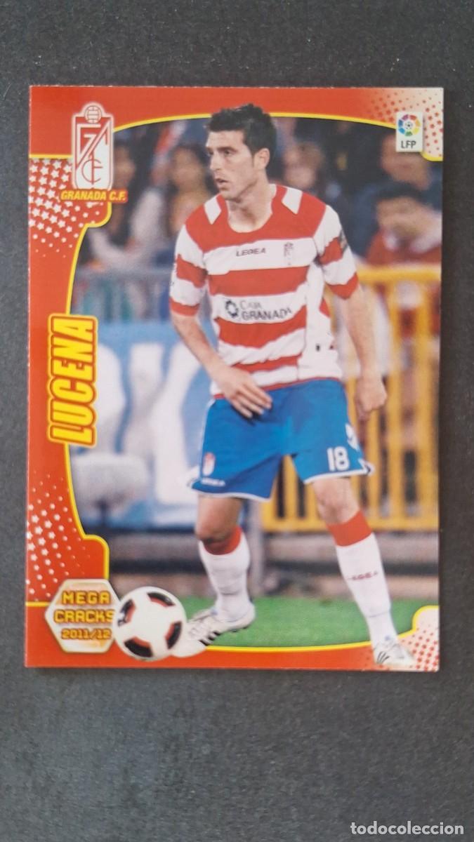 Cromos de f&uacute;tbol: L2 LUCENA GRANADA C. F. 117 PANINI MEGACRACKS 2011 2012 11 12