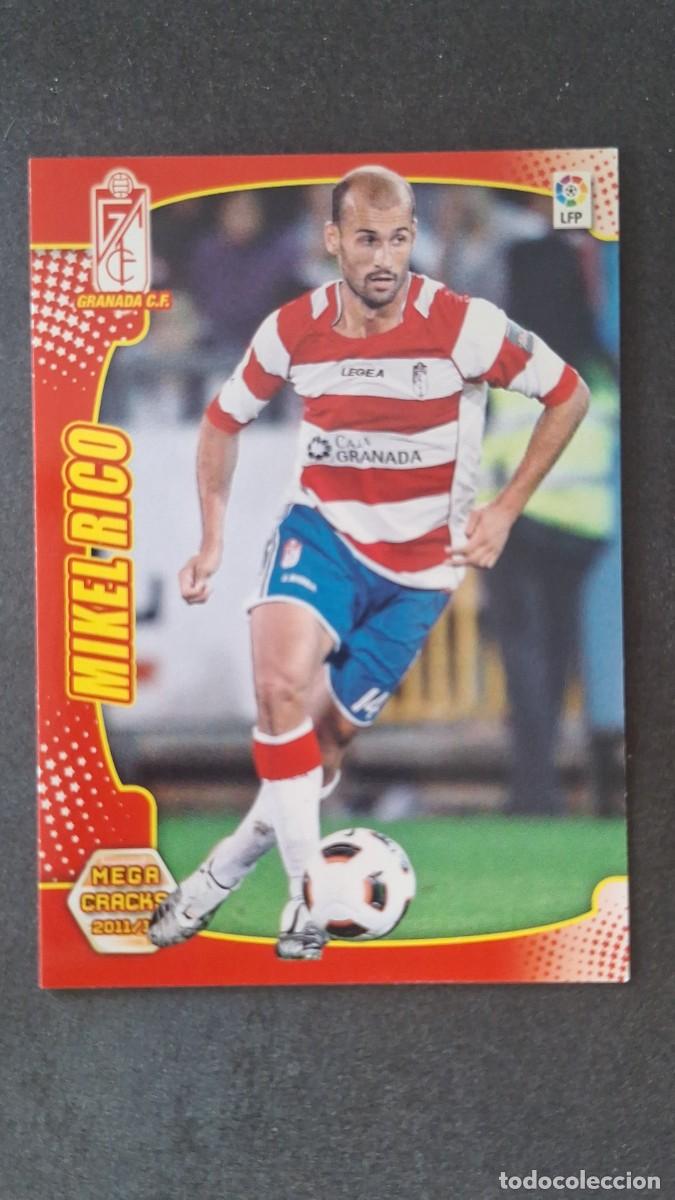 Cromos de f&uacute;tbol: L2 MIKEL RICO GRANADA C. F. 118 PANINI MEGACRACKS 2011 2012 11 12