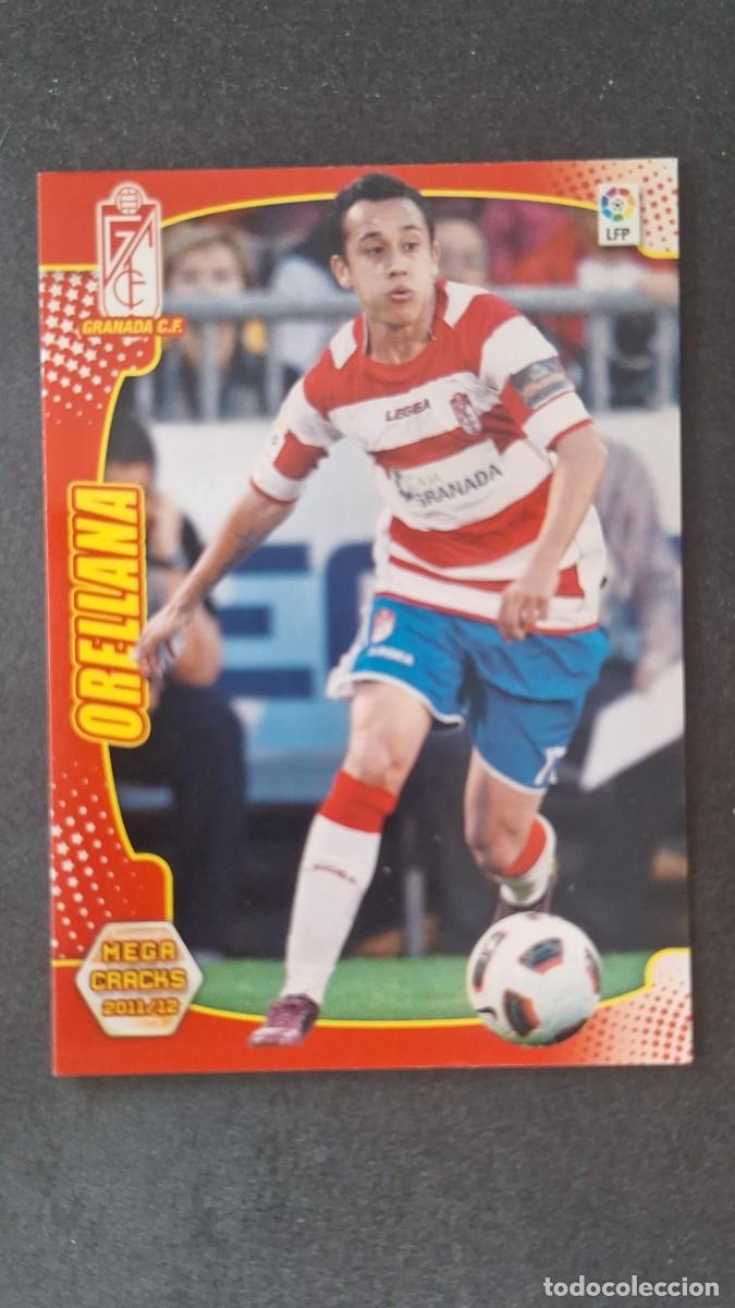 Cromos de f&uacute;tbol: L2 ORELLANA GRANADA C. F. 123 PANINI MEGACRACKS 2011 2012 11 12