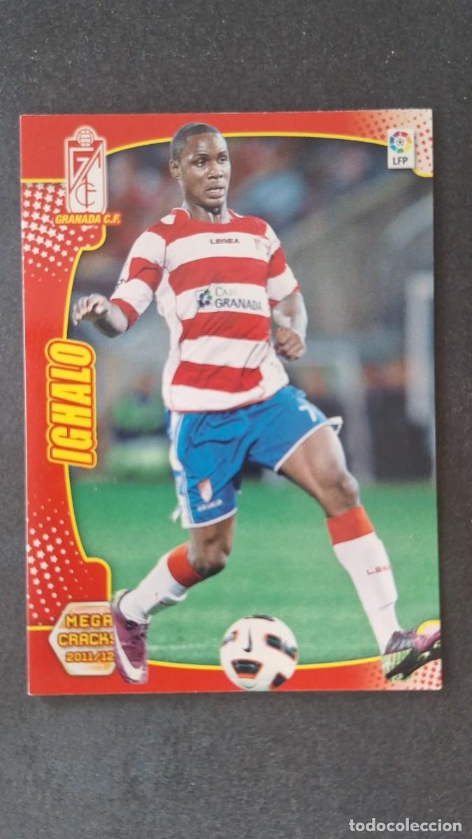 Cromos de f&uacute;tbol: L2 IGHALO GRANADA C. F. 125 PANINI MEGACRACKS 2011 2012 11 12