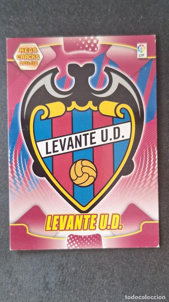Cromos de f&uacute;tbol: L2 ESCUDO LEVANTE U. D. 127 PANINI MEGACRACKS 2011 2012 11 12