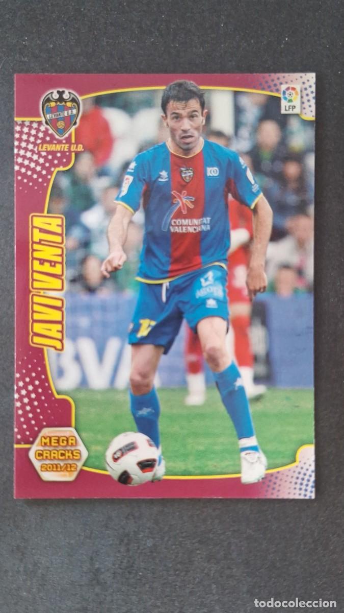 Cromos de f&uacute;tbol: L2 JAVI VENTA LEVANTE U. D. 129 PANINI MEGACRACKS 2011 2012 11 12