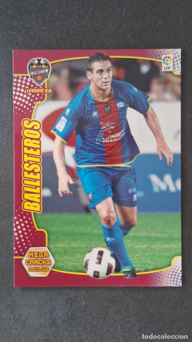 Cromos de f&uacute;tbol: L2 BALLESTEROS LEVANTE U. D. 130 PANINI MEGACRACKS 2011 2012 11 12