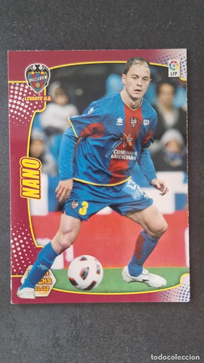 Cromos de f&uacute;tbol: L2 NANO LEVANTE U. D. 131 PANINI MEGACRACKS 2011 2012 11 12