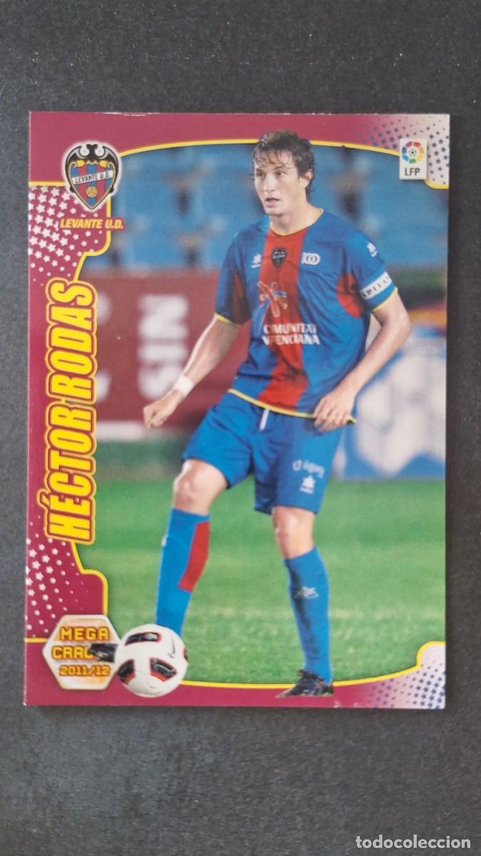 Cromos de f&uacute;tbol: L2 HECTOR RODAS LEVANTE U. D. 132 PANINI MEGACRACKS 2011 2012 11 12