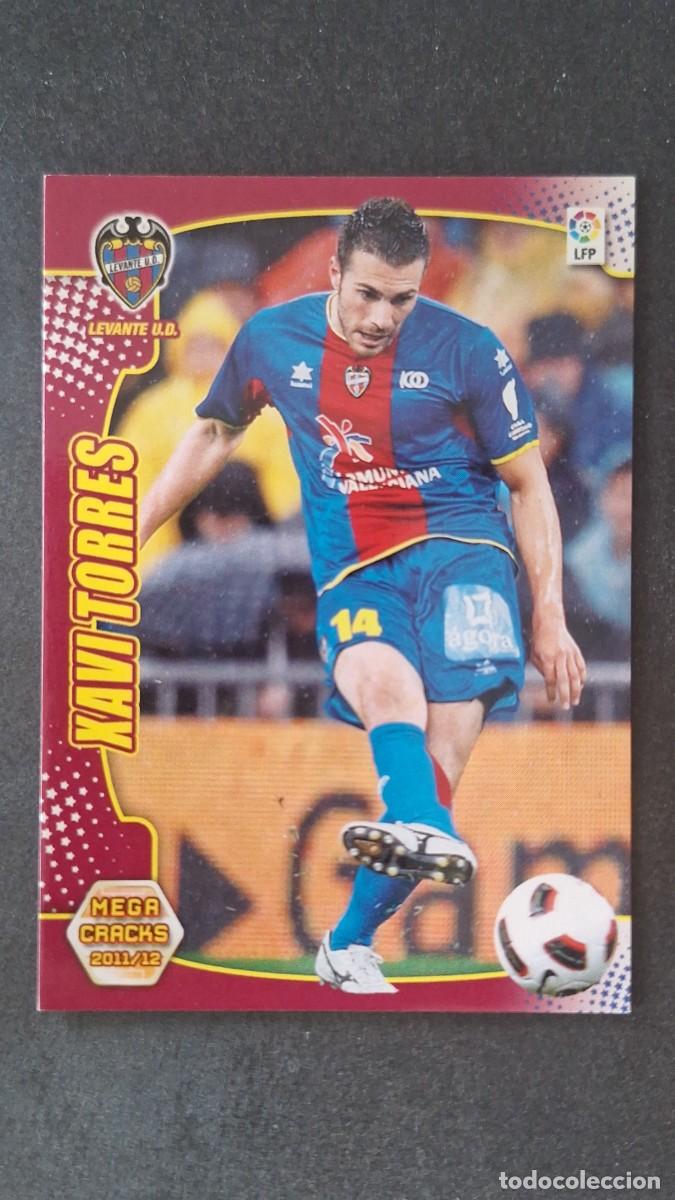 Fu&szlig;ball-Sticker: L2 XAVI TORRES LEVANTE U. D. 136 PANINI MEGACRACKS 2011 2012 11 12