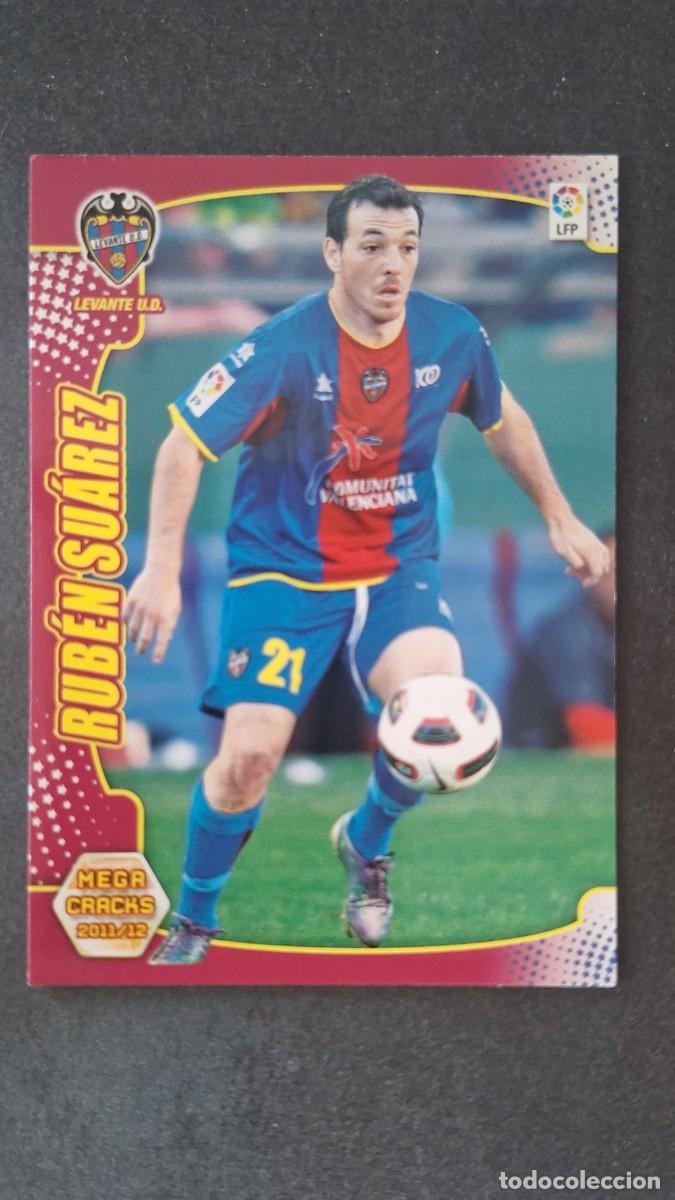 Fu&szlig;ball-Sticker: L2 RUBEN SUAREZ LEVANTE U. D. 141 PANINI MEGACRACKS 2011 2012 11 12