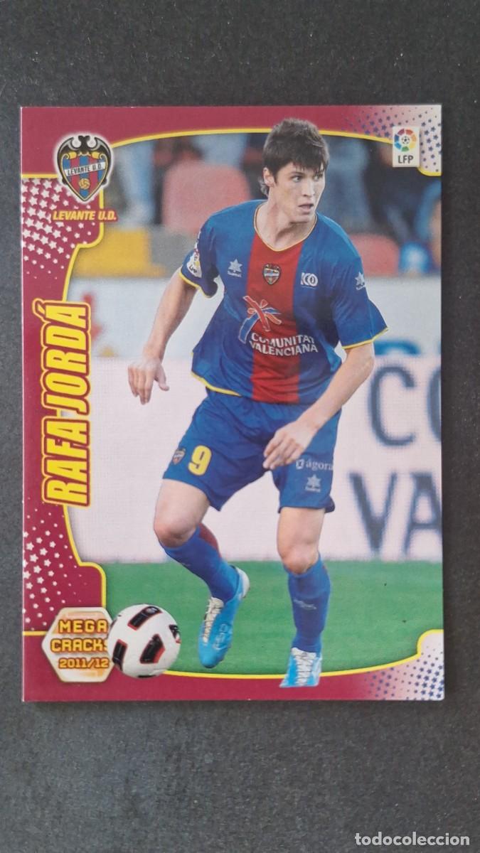 Fu&szlig;ball-Sticker: L2 RAFA JORDA LEVANTE U. D. 143 PANINI MEGACRACKS 2011 2012 11 12