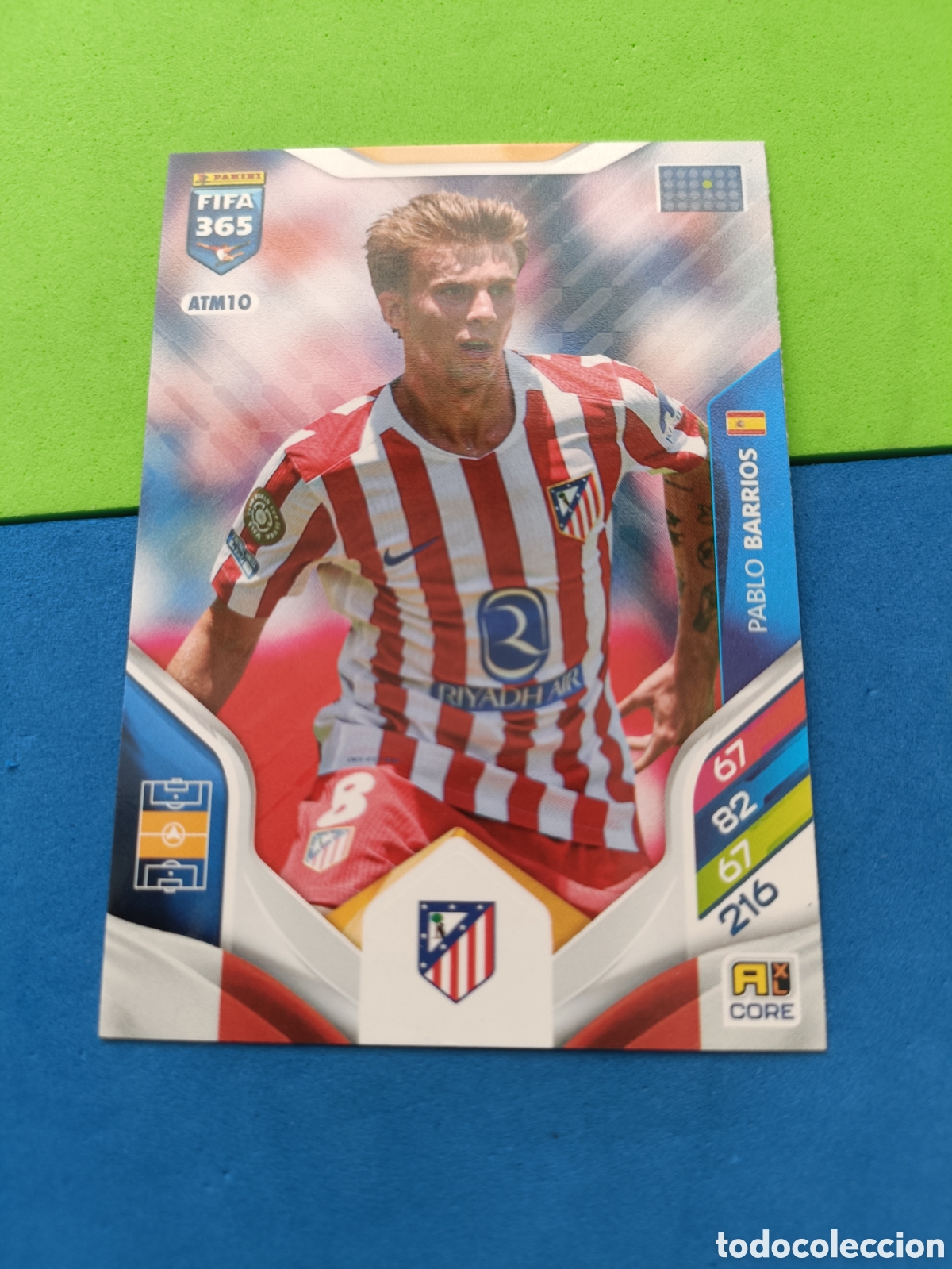 Figurine di Calcio: PANINI Adrenalyn XL FIFA 365 2025 2026 25 26 - ATM 10 Barrios Atl&eacute;tico Madrid