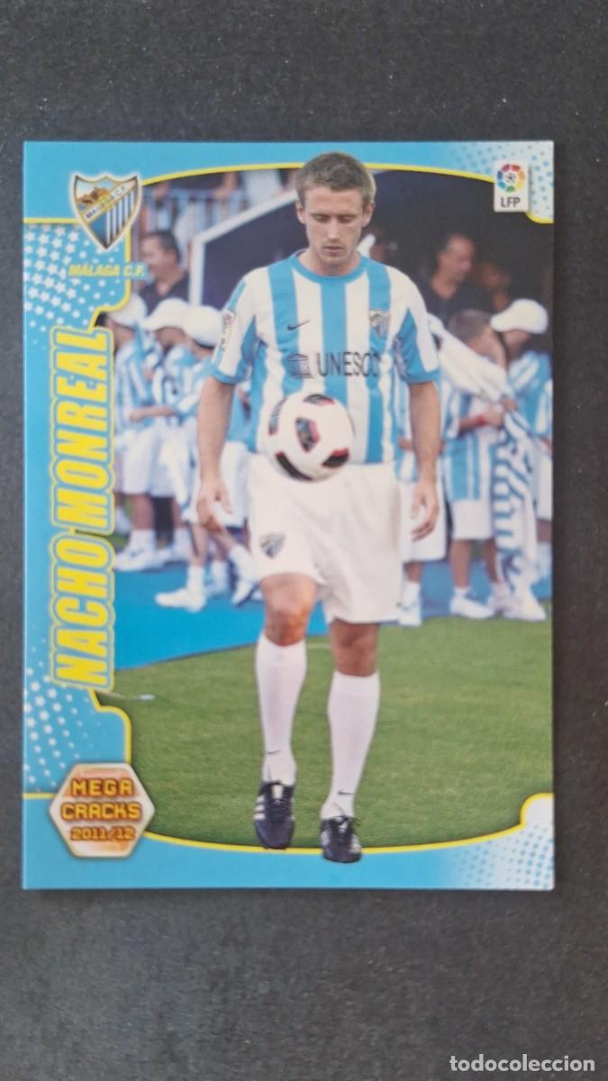 Figurine di Calcio: L2 NACHO MONREAL MALAGA C. F. 169 PANINI MEGACRACKS 2011 2012 11 12
