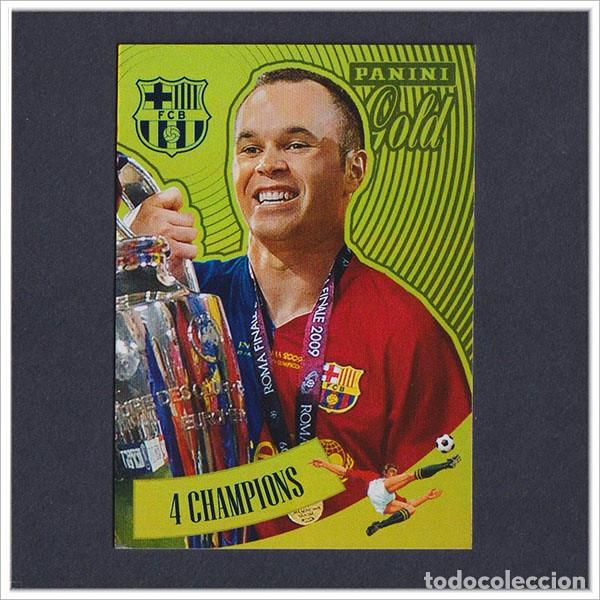 Figurine di Calcio: TRIBUTO ANDRES INIESTA 1993 2024 PANINI CHAMPIONS LEAGUE 2006 2009 2011 2015 48 BARCELONA COLECCI&Oacute;N