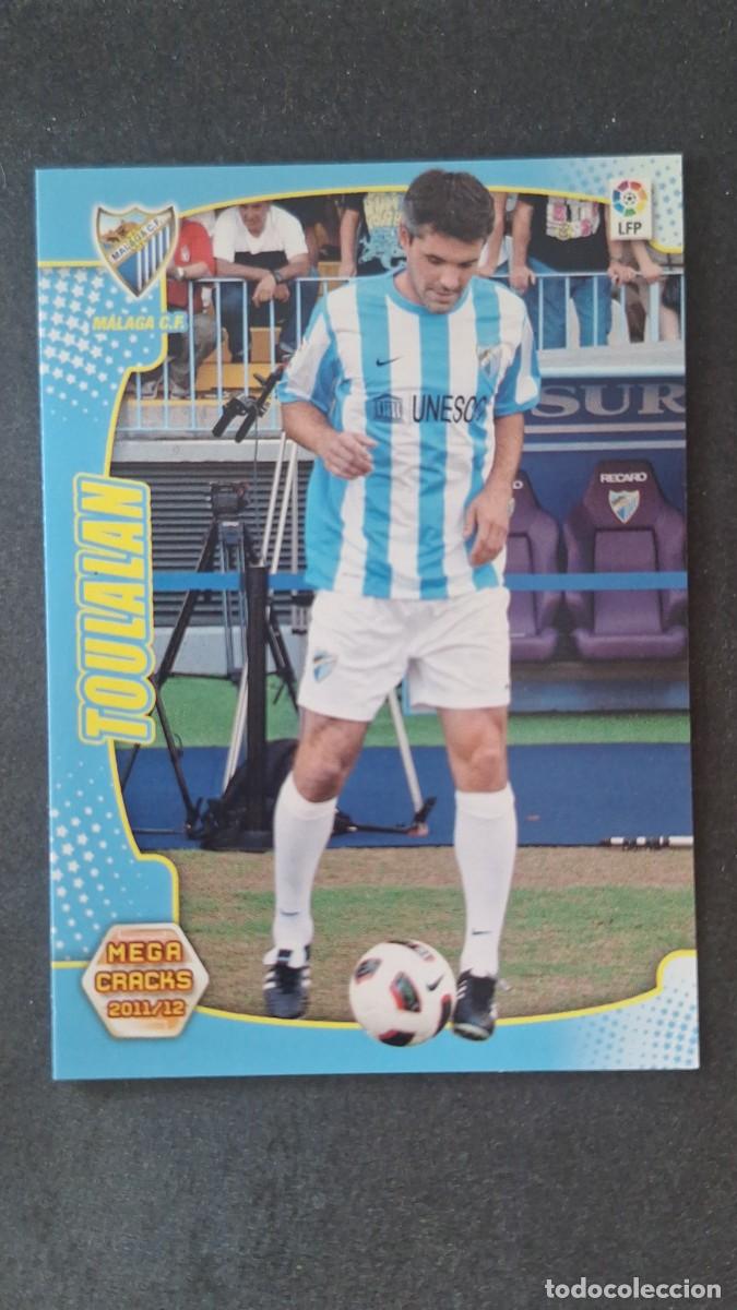 Figurine di Calcio: L2 TOULALAN MALAGA C. F. 172 PANINI MEGACRACKS 2011 2012 11 12