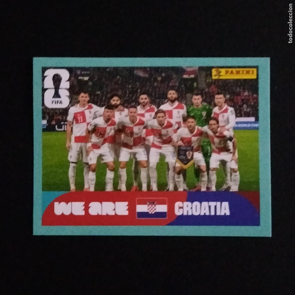 Figurine di Calcio: CRO 13 SELECCION EQUIPO CROACIA CROMOS STICKER MUNDIAL 26 2026 FIFA WORLD CUP PANINI