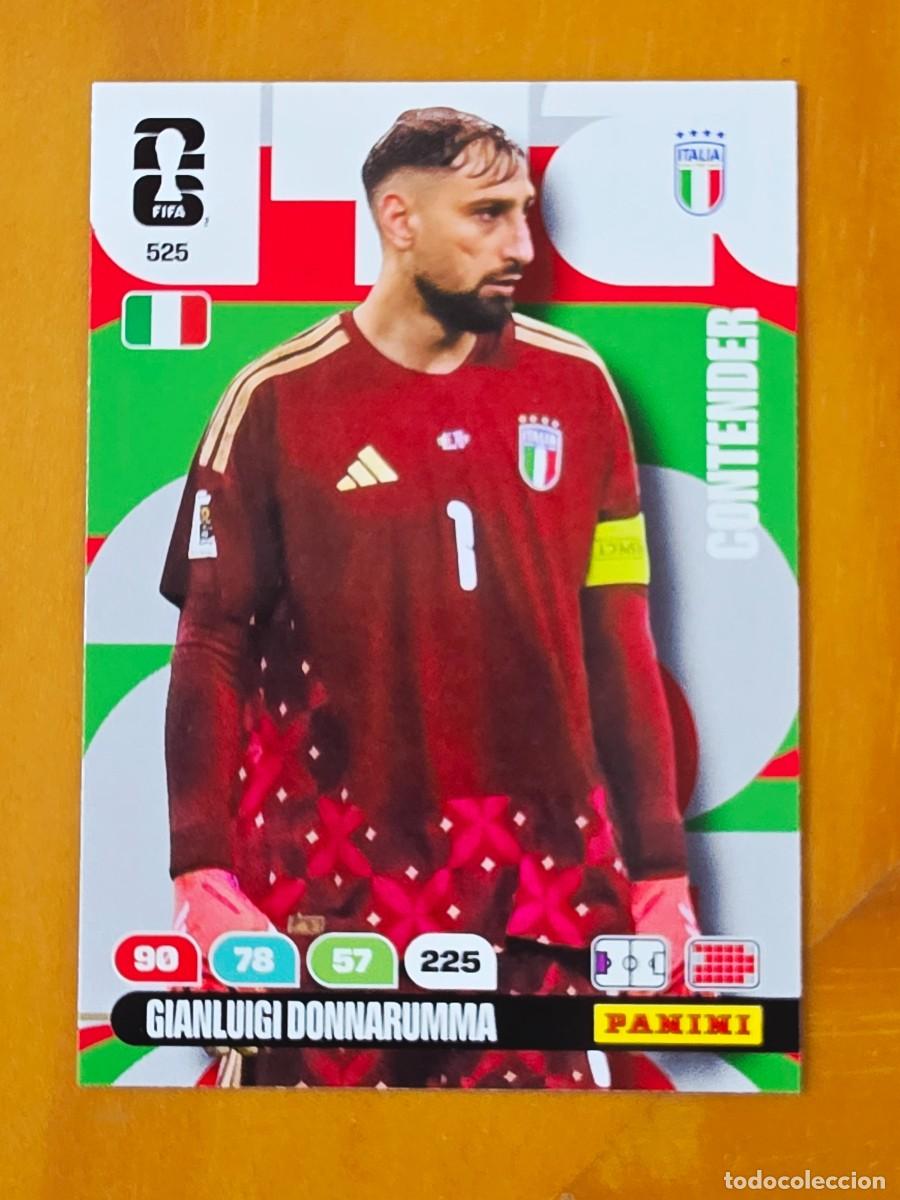 Cromos de f&uacute;tbol: 525 Gianluigi Donnarumma, Contender, Italia, Adrenalyn XL Fifa World Cup 2026 Mundial 26