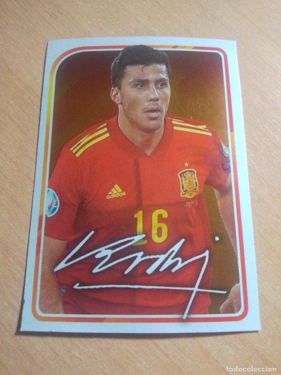 Cromos de f&uacute;tbol: 40 RODRI FIRMA IMPRESA ESPA&Ntilde;A COLECCION OFICIAL SELECCI&Oacute;N ESPA&Ntilde;OLA 21 2021 CARREFOUR PANINI