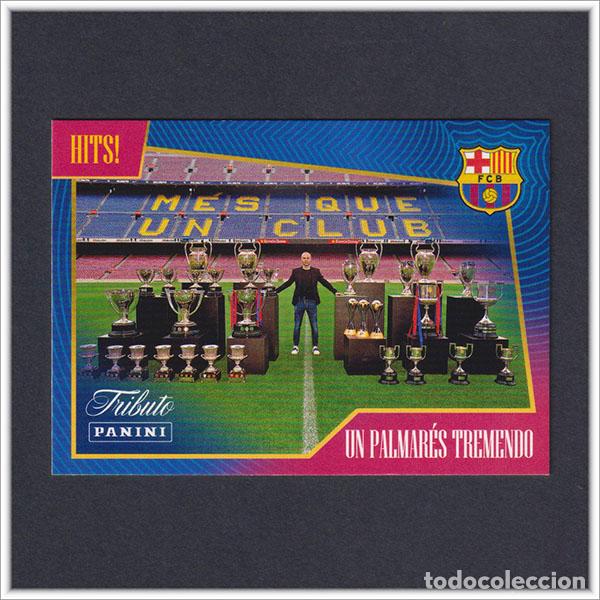 Cromos de f&uacute;tbol: TRIBUTO ANDRES INIESTA 1993 2024 PANINI PALMARES T&Iacute;TULOS 2002 2018 41 COLECCI&Oacute;N LIGA BARCELONA ALBUM