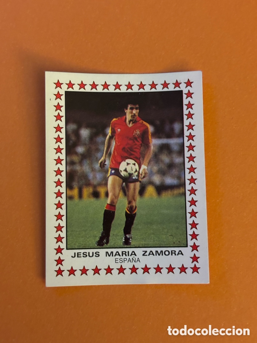 Fu&szlig;ball-Sticker: Futbol 83 Panrico figurine Panini Pegatina 419 Zamora Espa&ntilde;a