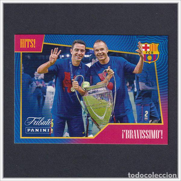 Fu&szlig;ball-Sticker: TRIBUTO ANDRES INIESTA 1993 2024 PANINI CHAMPIONS LEAGUE XAVI 2015 40 COLECCI&Oacute;N LIGA BARCELONA ALBUM
