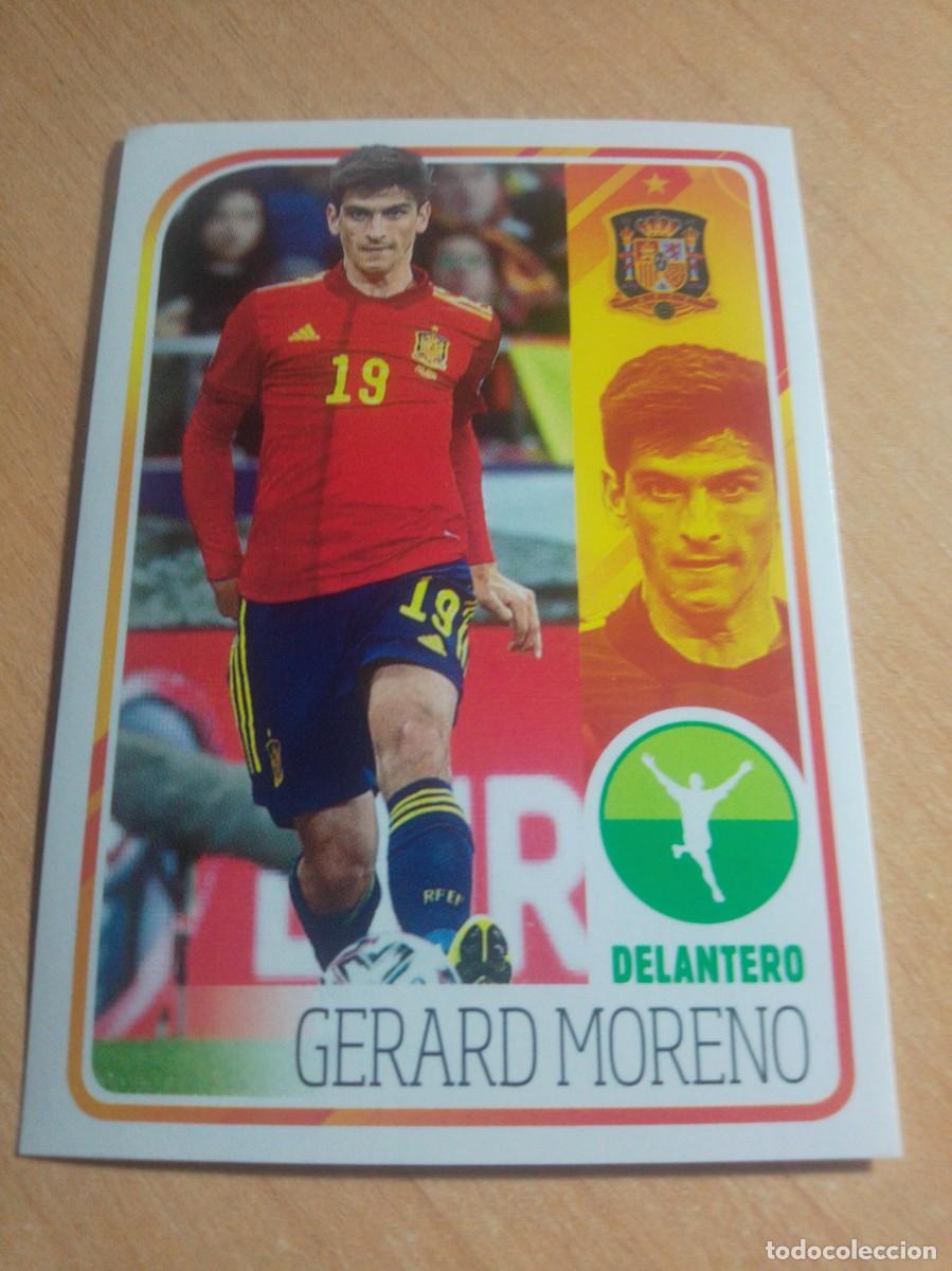 Cromos de f&uacute;tbol: 69 GERARD MORENO ESPA&Ntilde;A COLECCION OFICIAL SELECCI&Oacute;N ESPA&Ntilde;OLA 21 2021 CARREFOUR PANINI