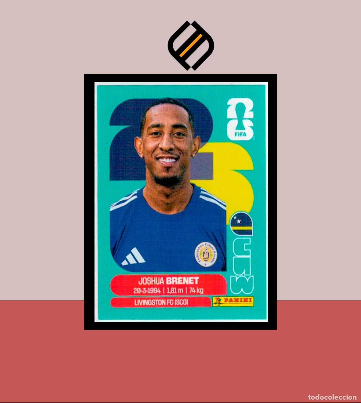 Cromos de f&uacute;tbol: PANINI FIFA CLUB WORLD CUP 2026 26 CUW 6 JOSHUA BREMET CURACAO STICKER MUNDIAL MEX CAN USA LIGA