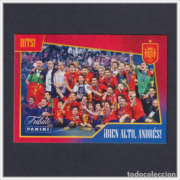 Cromos de f&uacute;tbol: TRIBUTO ANDRES INIESTA 1993 2024 PANINI VILLA PUYOL MUNDIAL 2010 37 COLECCI&Oacute;N LIGA BARCELONA ALBUM