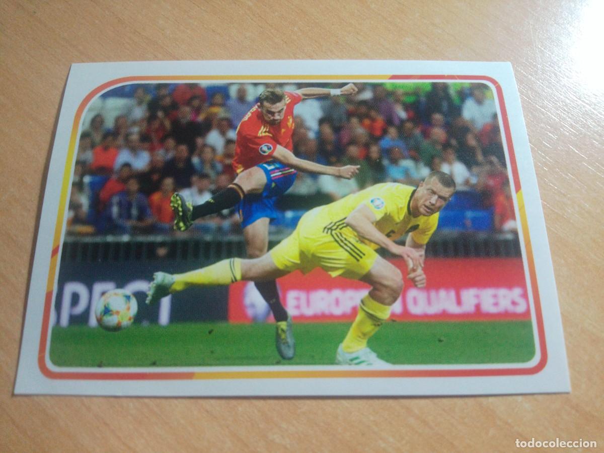 Cromos de f&uacute;tbol: 9 KOKE ESPA&Ntilde;A CONTRA SUECIA ESPA&Ntilde;A COLECCION OFICIAL SELECCI&Oacute;N ESPA&Ntilde;OLA 21 2021 CARREFOUR PANINI