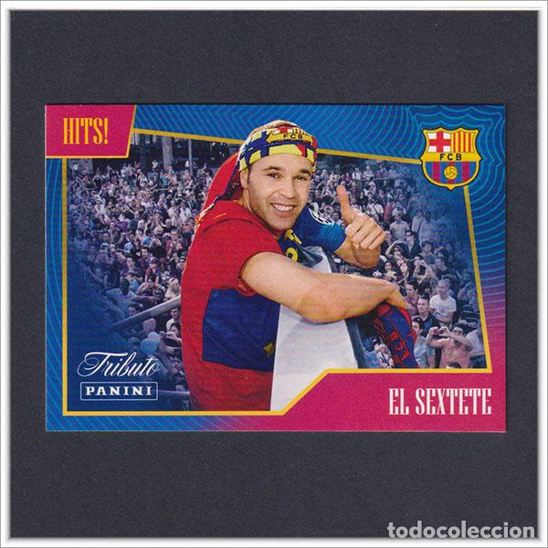 Cromos de f&uacute;tbol: TRIBUTO ANDRES INIESTA 1993 2024 PANINI SEXTETE PEP GUARDIOLA 2009 33 COLECCI&Oacute;N LIGA BARCELONA