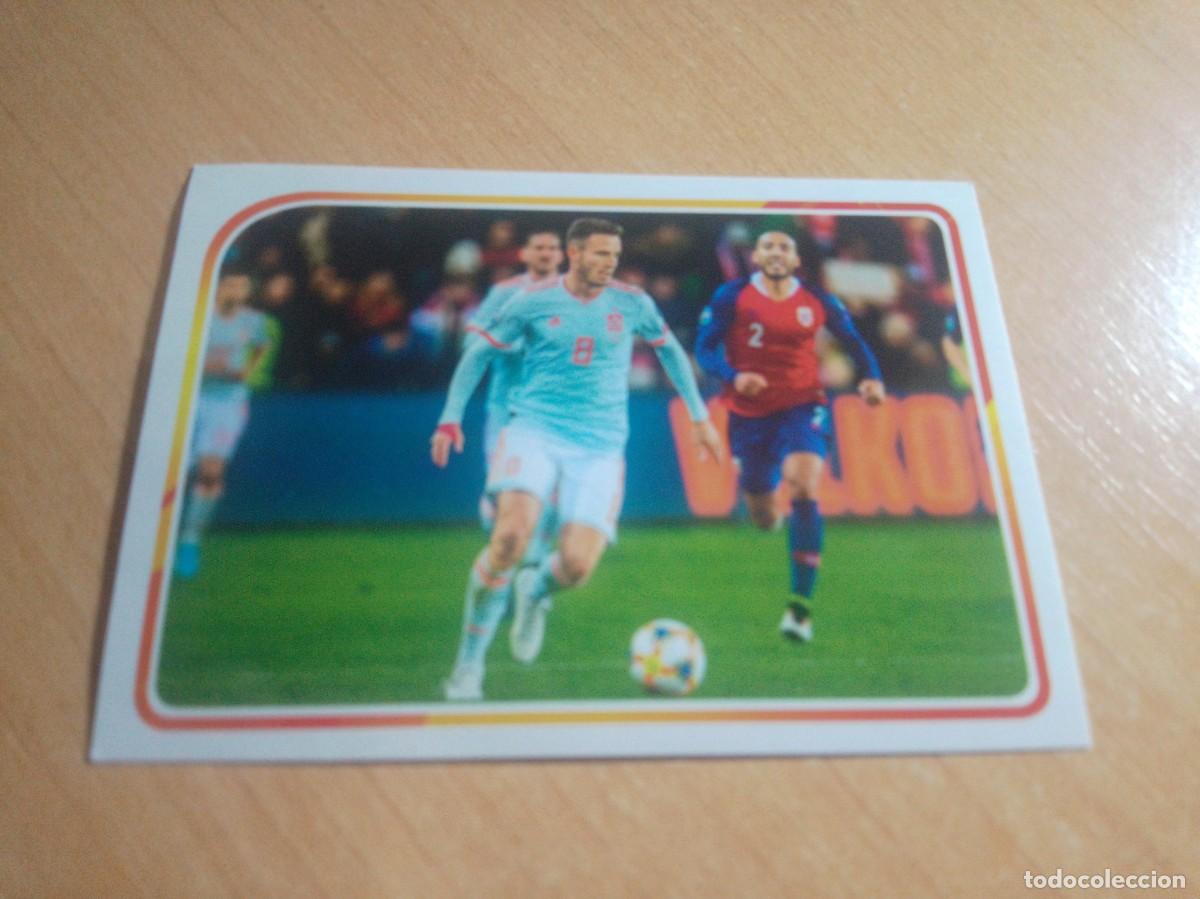 Cromos de f&uacute;tbol: 11 SAUL ESPA&Ntilde;A CONTRA NORUEGA ESPA&Ntilde;A COLECCION OFICIAL SELECCI&Oacute;N ESPA&Ntilde;OLA 21 2021 CARREFOUR PANINI