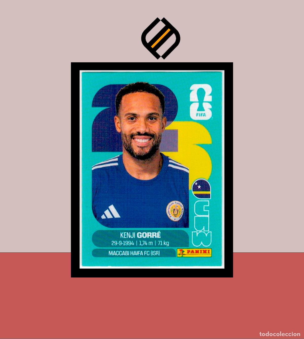 Cromos de f&uacute;tbol: PANINI FIFA CLUB WORLD CUP 2026 26 CUW 15 KENJI GORR&Eacute; CURACAO STICKER MUNDIAL MEX CAN USA LIGA