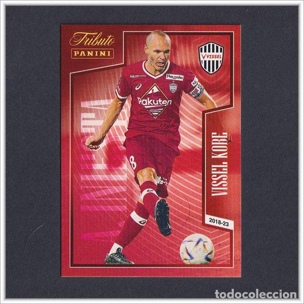 Cromos de f&uacute;tbol: TRIBUTO ANDRES INIESTA 1993 2024 PANINI VISSEL KOBE 2018 2023 26 JAP&Oacute;N COLECCI&Oacute;N LIGA BARCELONA