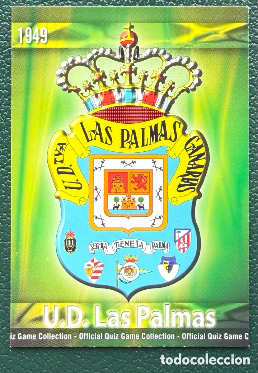 Cartes &agrave; collectionner de Football: 1069 ESCUDO UD LAS PALMAS MATE FICHAS ALBUM MUNDICROMO 2009 2010 09 10