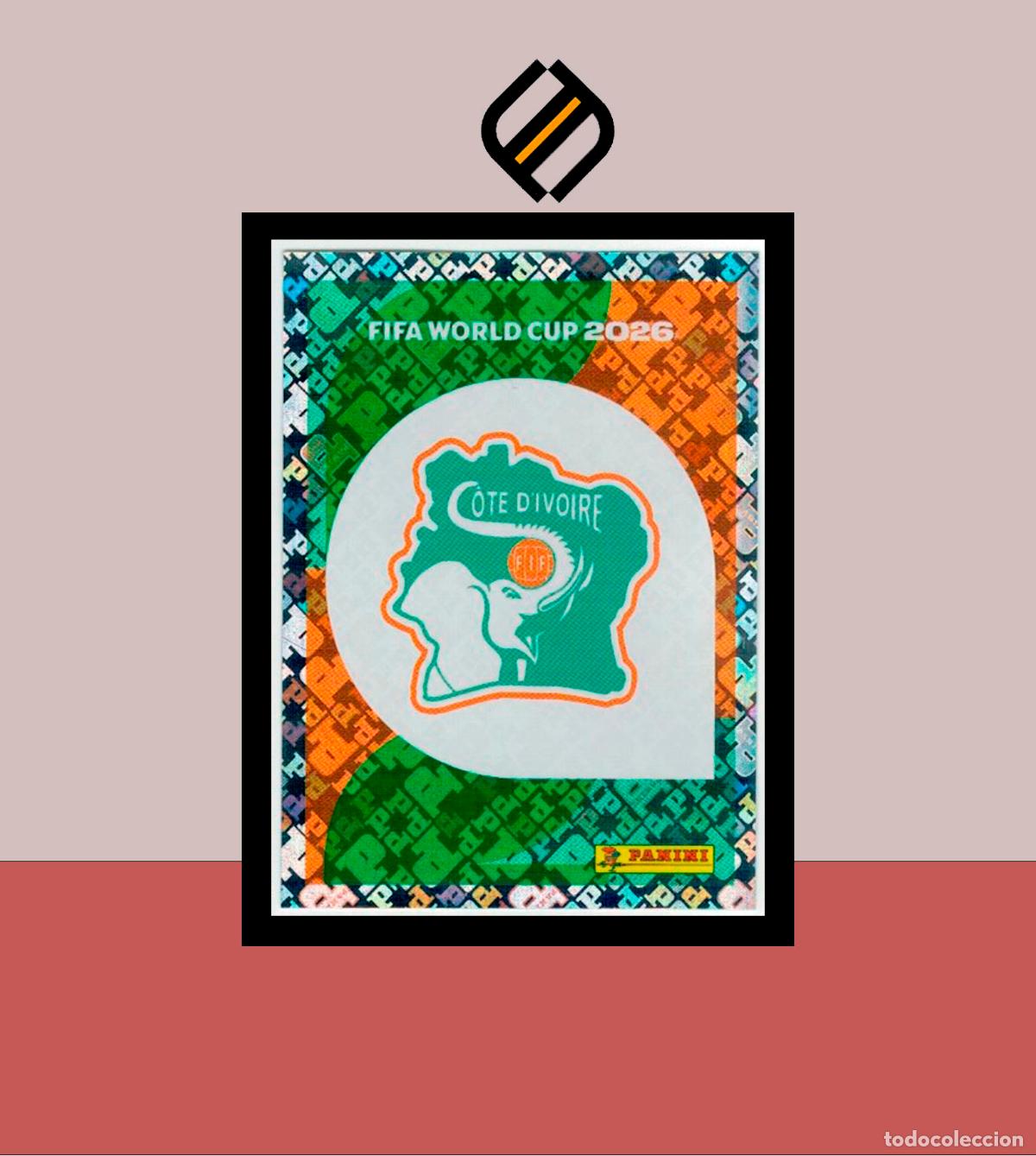 Fu&szlig;ball-Sticker: PANINI FIFA CLUB WORLD CUP 2026 26 CIV 1 ESCUDO COSTA DE MARFIL STICKER MUNDIAL MEX CAN USA LIGA