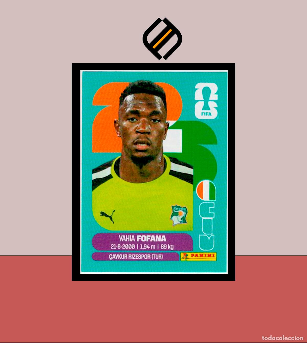 Fu&szlig;ball-Sticker: PANINI FIFA CLUB WORLD CUP 2026 26 CIV 2 YAHIA FOFANA COSTA DE MARFIL STICKER MUNDIAL MEX CAN USA