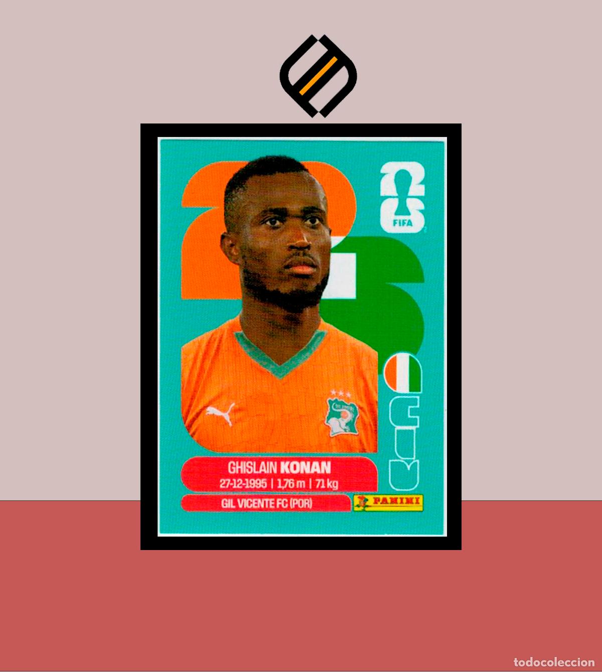 Fu&szlig;ball-Sticker: PANINI FIFA CLUB WORLD CUP 2026 26 CIV 3 GHISLAIN KONAN COSTA DE MARFIL STICKER MUNDIAL MEX CAN USA
