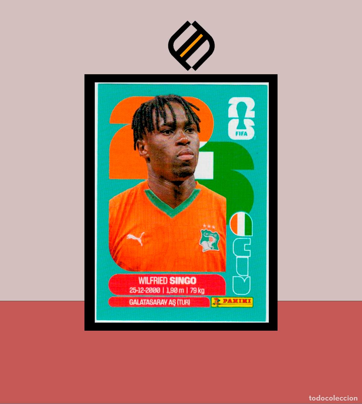 Cromos de f&uacute;tbol: PANINI FIFA CLUB WORLD CUP 2026 26 CIV 4 WILFRIED SINGO COSTA DE MARFIL STICKER MUNDIAL MEX CAN USA
