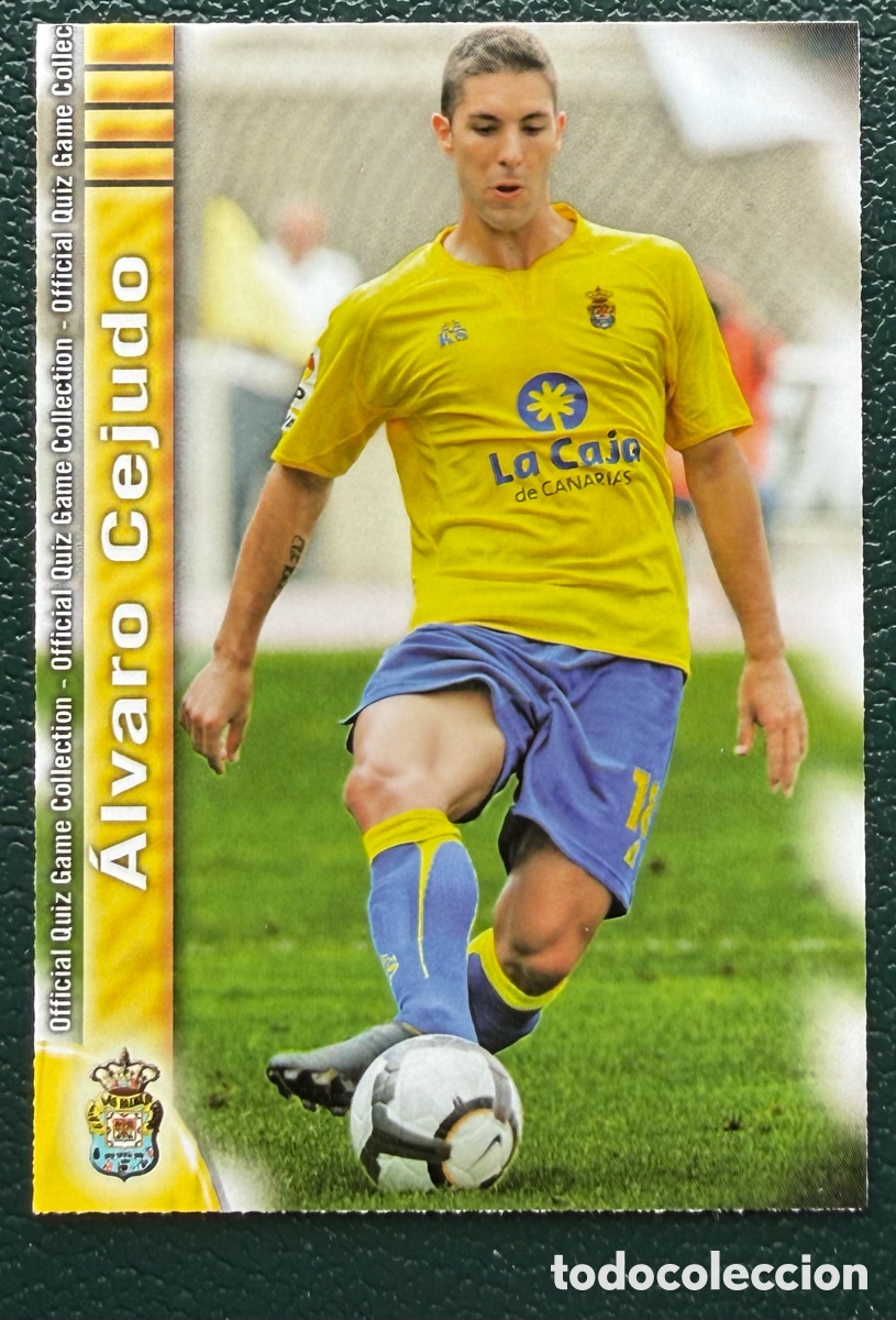 Cartes &agrave; collectionner de Football: 1079 ALVARO CEJUDO UD LAS PALMAS FICHAS ALBUM MUNDICROMO 2009 2010 09 10