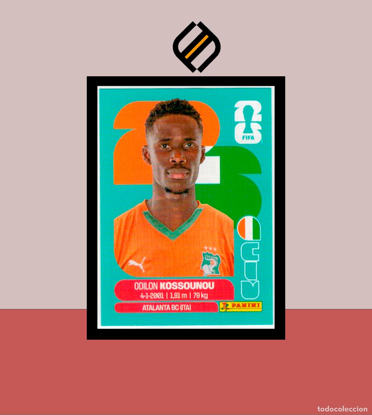 Cromos de f&uacute;tbol: PANINI FIFA CLUB WORLD CUP 2026 CIV 5 ODILON KOSSOUNOU COSTA DE MARFIL STICKER MUNDIAL MEX CAN USA