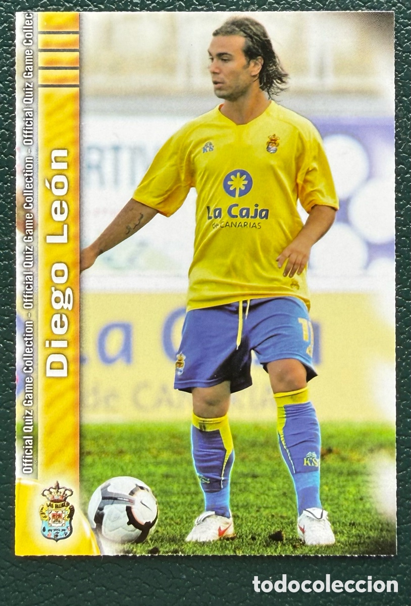 Cartes &agrave; collectionner de Football: 1082 DIEGO LEON UD LAS PALMAS FICHAS ALBUM MUNDICROMO 2009 2010 09 10