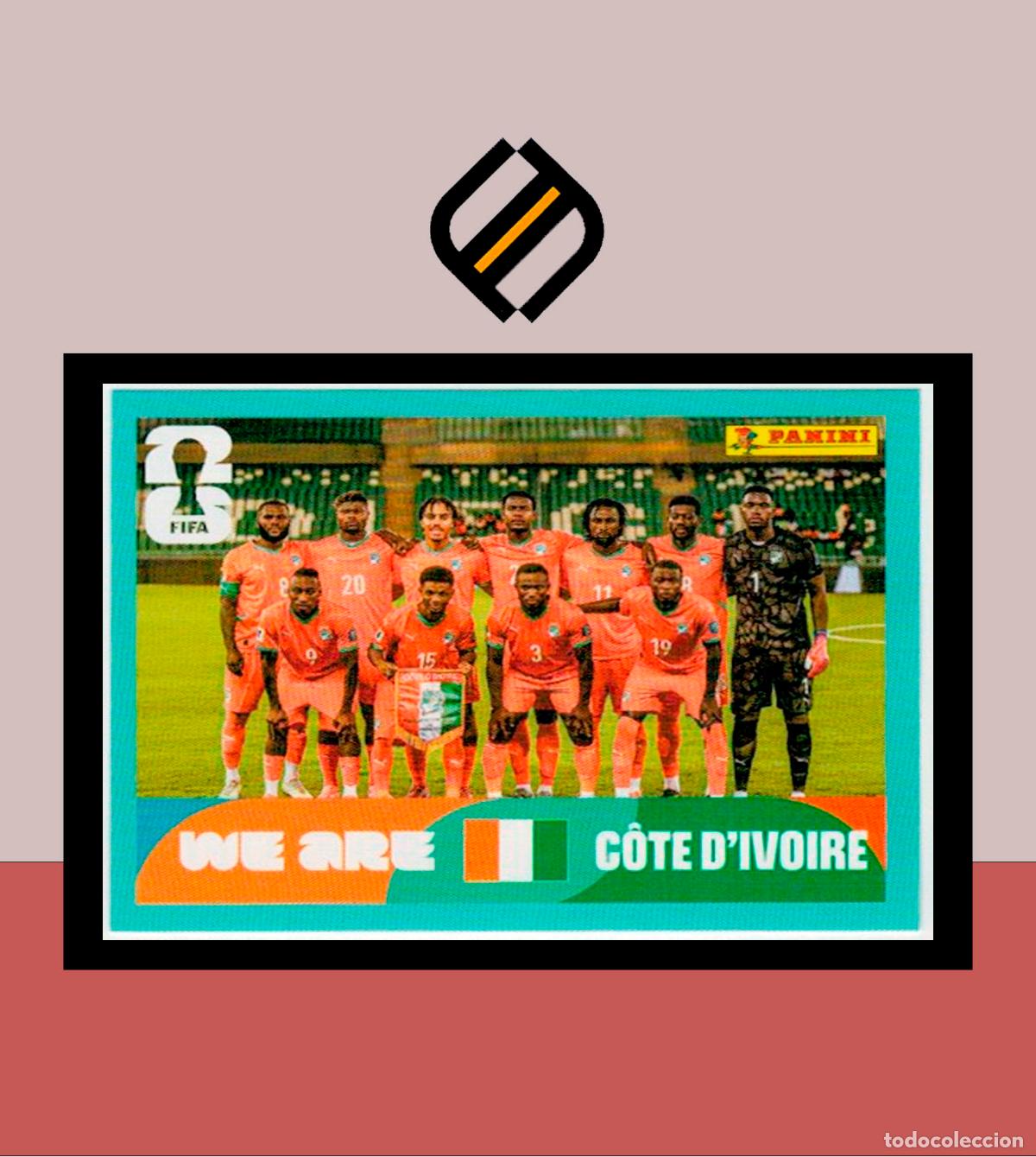Cromos de f&uacute;tbol: PANINI FIFA CLUB WORLD CUP 2026 26 CIV 13 ALINEACI&Oacute;N COSTA DE MARFIL STICKER MUNDIAL MEX CAN USA