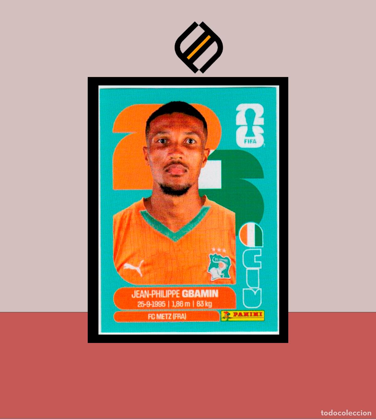 Cromos de f&uacute;tbol: PANINI FIFA CLUB WORLD CUP 2026 26 CIV 14 JEAN-PHILIPPE COSTA DE MARFIL STICKER MUNDIAL MEX CAN USA