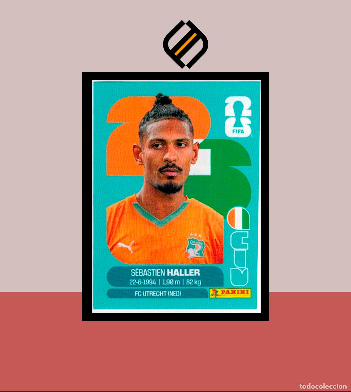 Cromos de f&uacute;tbol: PANINI FIFA CLUB WORLD CUP 2026 CIV 16 S&Eacute;BASTIEN HALLER COSTA DE MARFIL STICKER MUNDIAL MEX CAN USA