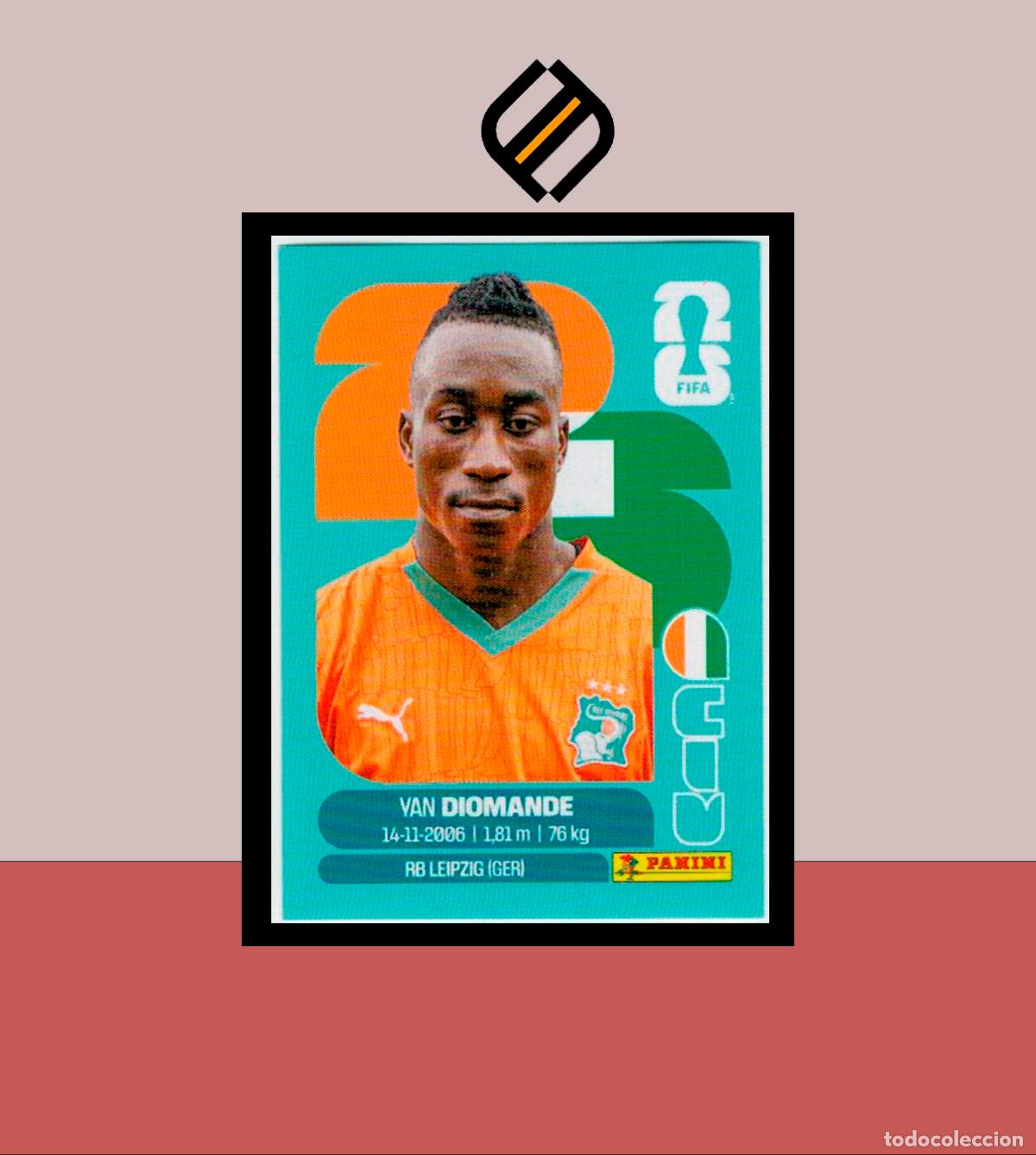 Cromos de f&uacute;tbol: PANINI FIFA CLUB WORLD CUP 2026 CIV 18 YAN DIOMANDE COSTA DE MARFIL STICKER MUNDIAL MEX CAN USA