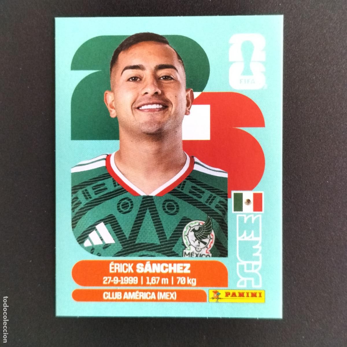 Cromos de f&uacute;tbol: MEX 14 ERICK SANCHEZ MEXICO CROMOS STICKER MUNDIAL 26 2026 FIFA WORLD CUP PANINI