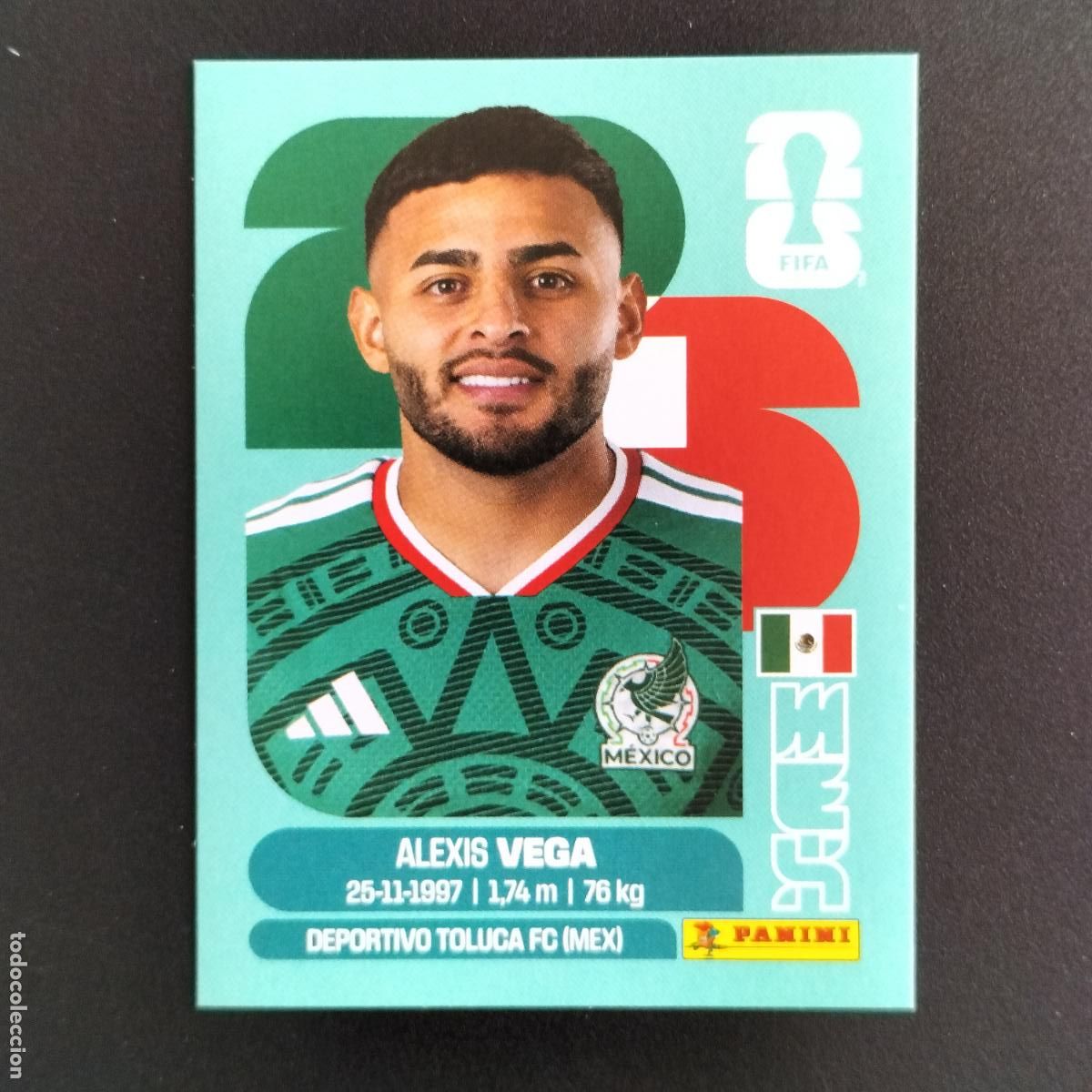 Cromos de f&uacute;tbol: MEX 18 ALEXIS VEGA MEXICO CROMOS STICKER MUNDIAL 26 2026 FIFA WORLD CUP PANINI