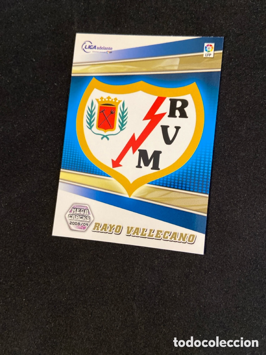 Cromos de f&uacute;tbol: ESCUDO 424 (RAYO VALLECANO)