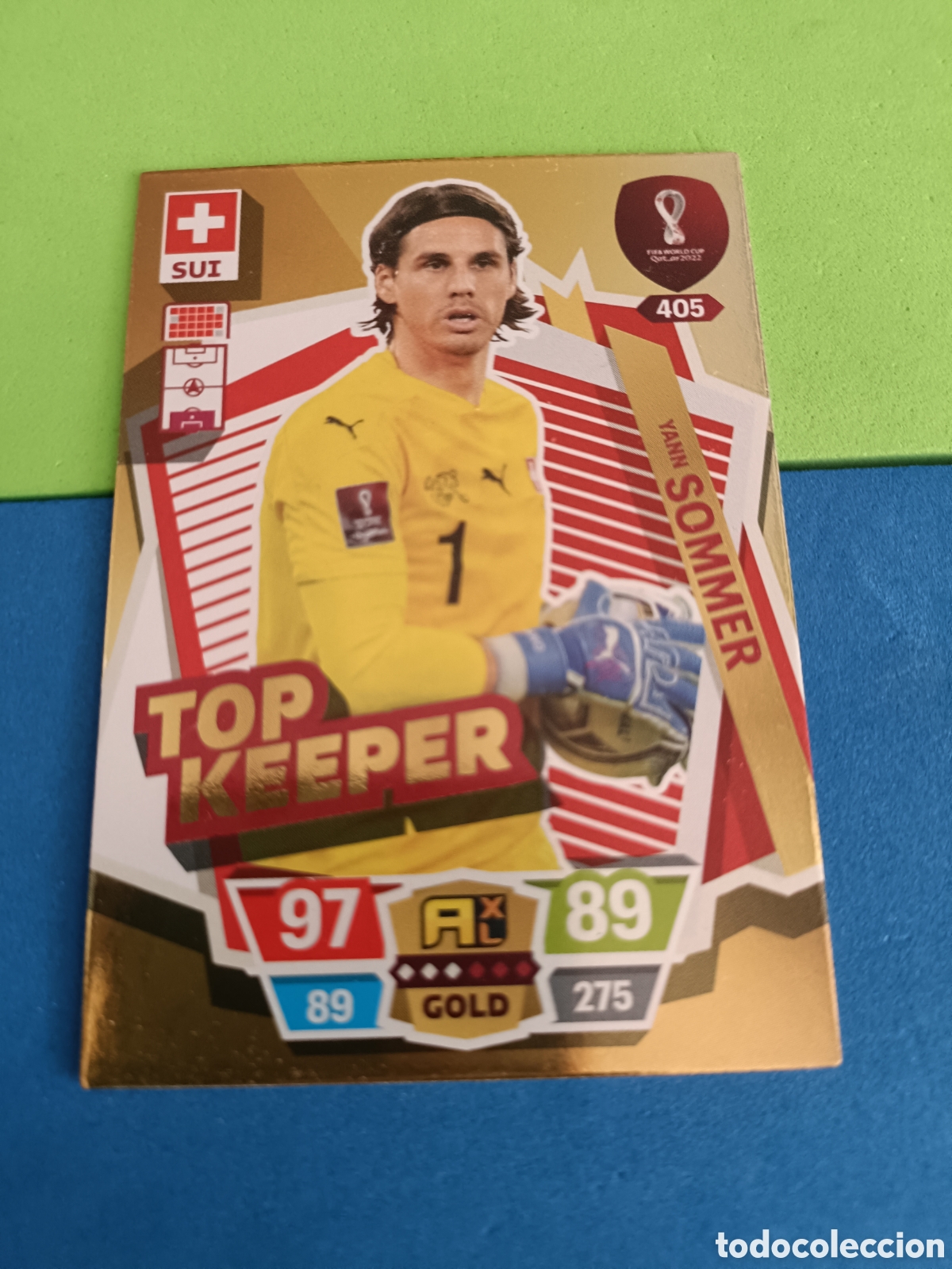 Cromos de f&uacute;tbol: ADRENALYN XL FIFA WORLD CUP QATAR 22 23 2022 2023 Mundial -&nbsp; Top keeper 405 Sommer